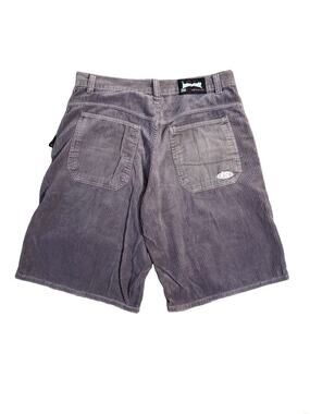 Vintage Interstate Corduroy Baggy Shorts Size 36 Skater Hip Hop 90s